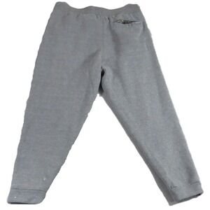 Modern Burlebo Everyday Fleece Joggers Men Medium MD Heather Gray Sweatpants Gym
